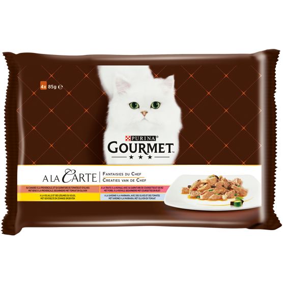 Repas pour chat GOURMET® A La Carte Fantaisies du Chef