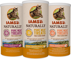 Friandises pour chat Iams Naturally lyophilisées pour chat Friandises pour chat Iams Naturally lyophilisées pour chat