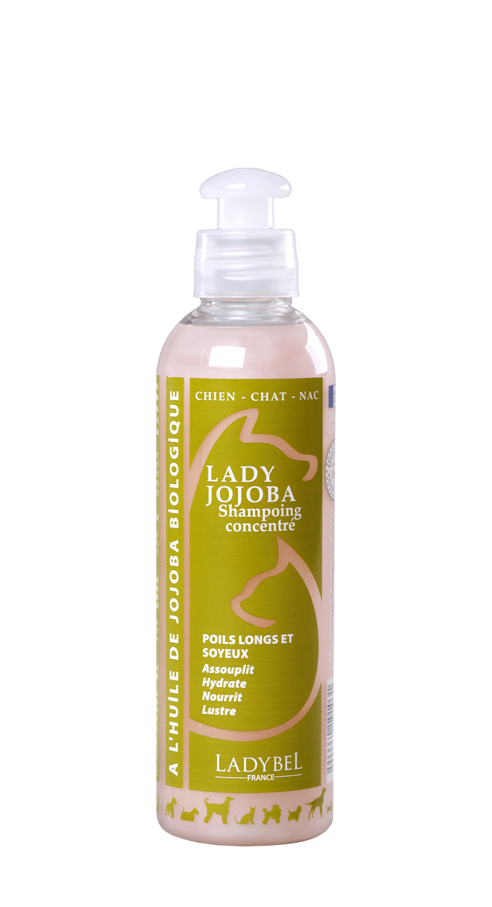 Shampoing à l'huile de jojoba biologique Lady jojoba de Ladybel