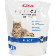 Litière chat Pure Cat Silice de Zolux Litière chat Pure Cat Silice de Zolux