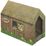 Maison grattoir en carton de Nobby Maison grattoir en carton de Nobby