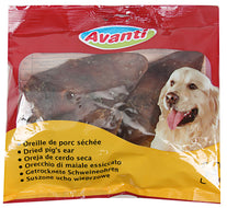 Friandises chien oreilles de porc Avanti séchées Friandises chien oreilles de porc Avanti séchées