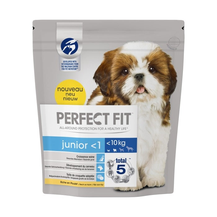 Croquettes Perfect Fit™ Junior (moins d’1 an) <10kg riche en poulet Croquettes Perfect Fit™ Junior (moins d’1 an) <10kg riche en poulet