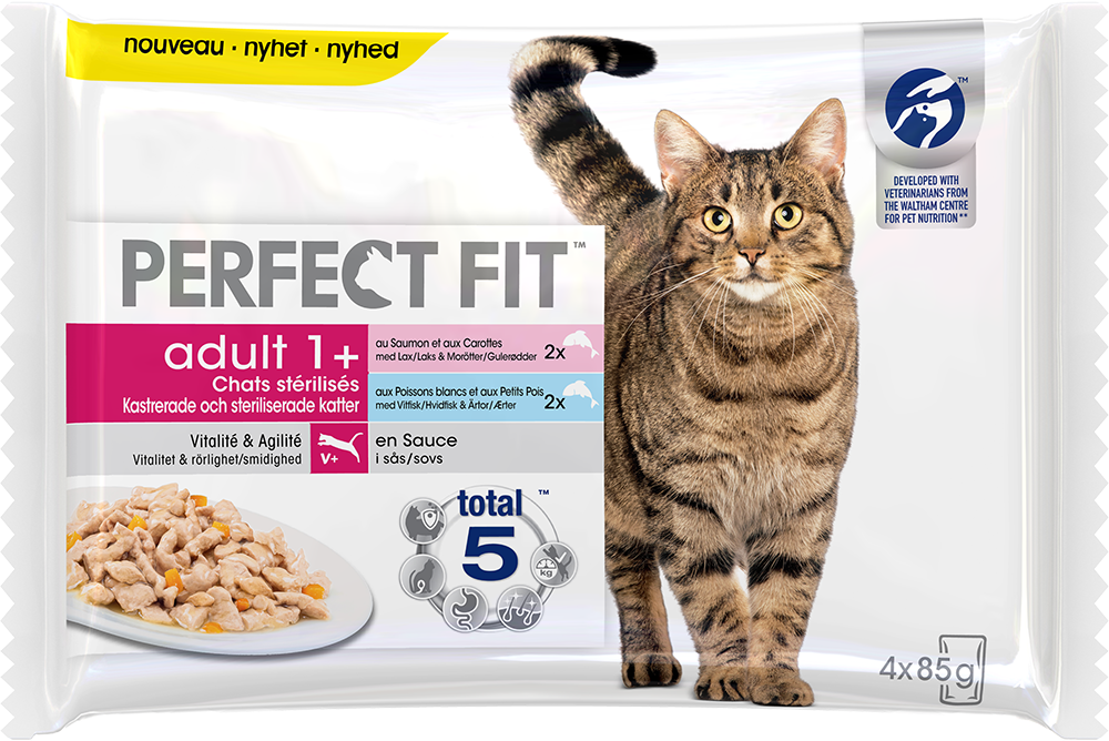 Sachet fraîcheur Perfect Fit™ Adult 1 an et + pour chats stérilisés