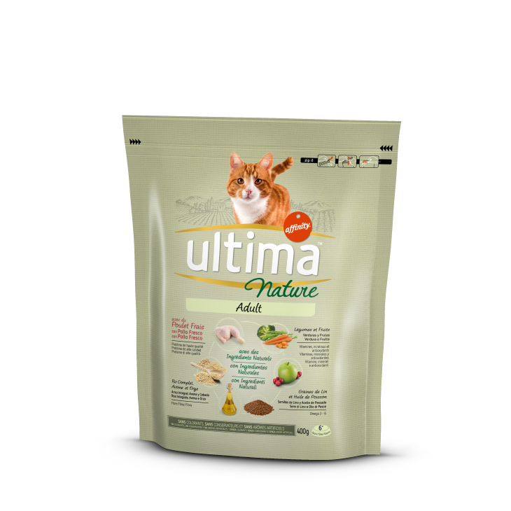 Croquettes chat pour chat adulte Ultima Nature