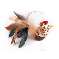Jouet oiseau culbuto en plumes pour chat Jouet oiseau culbuto en plumes pour chat