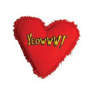 Peluche coeur Yeowww pour chat Peluche coeur Yeowww pour chat