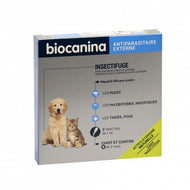 Pipettes Insectifuge naturel pour chiot et chaton de Biocanina Pipettes Insectifuge naturel pour chiot et chaton de Biocanina