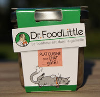 Plat cuisiné pour chat au poisson de Dr Food Little