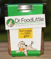 Plat cuisiné pour chien au porc de Dr Food Little