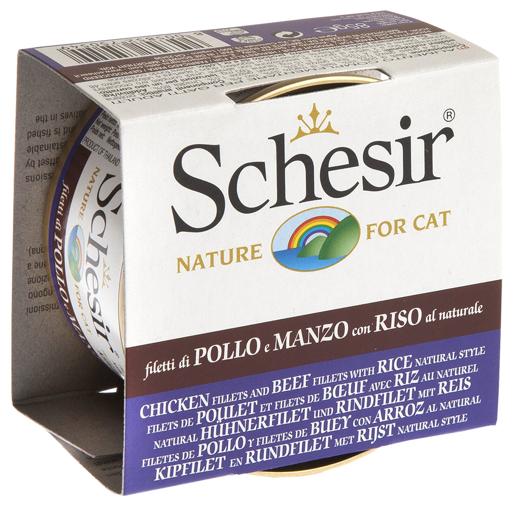 Boîtes Schesir Humide pour chat
