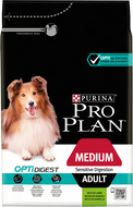 Croquette chien Pro Plan Medium Adult Sensitive Digestion OptiDigest Agneau