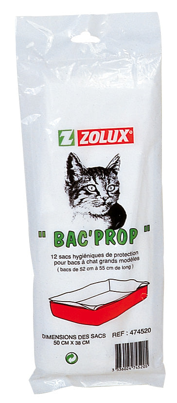 Sacs Litière chat Bac'Prop de Zolux