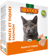 Friandise Biofood puces et tiques saumon