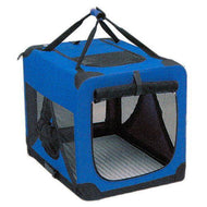 Panier de transport en toile pliable à deux portes pour chien