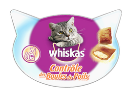 Friandises pour chat Whiskas® Contrôle des Boules de Poils