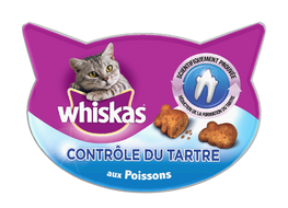 Friandises pour chat Whiskas® Contrôle du Tartre Friandises pour chat Whiskas® Contrôle du Tartre