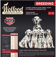Croquette chien Breeding de Wolfood