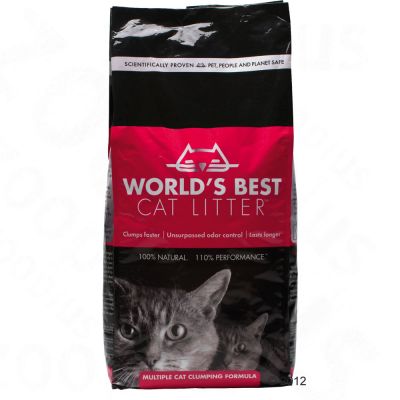 Litière World's Best Cat Litter Extra Strength
