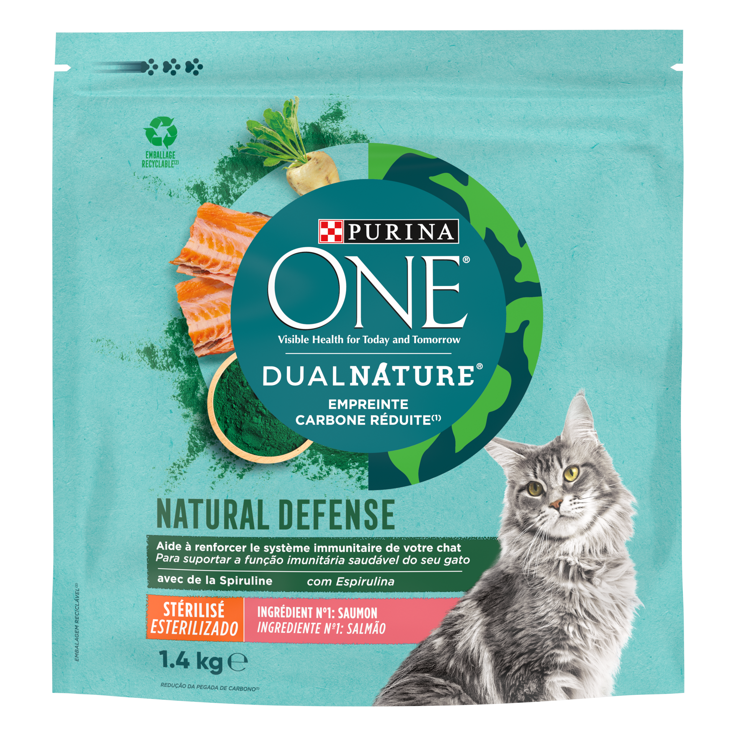 Purina One DualNature au Saumon et à la Spiruline