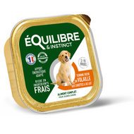 Terrines pour chiot riches en volaille d'Equilibre & Instinct