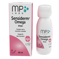 Sensiderm Omega drops complément peau et pelage pour chien et chat