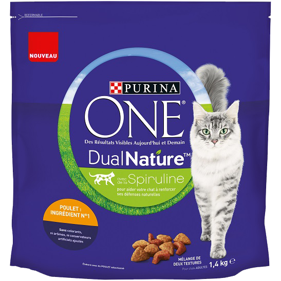 PURINA ONE® DualNature™ avec de la Spiruline