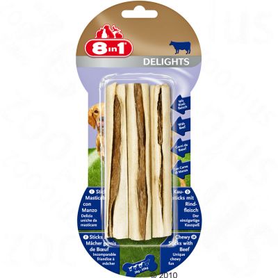 Delights bâtonnets au boeuf à mâcher