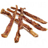 Friandises chien lamelles de peau de tête de bœuf extra longues pour chien