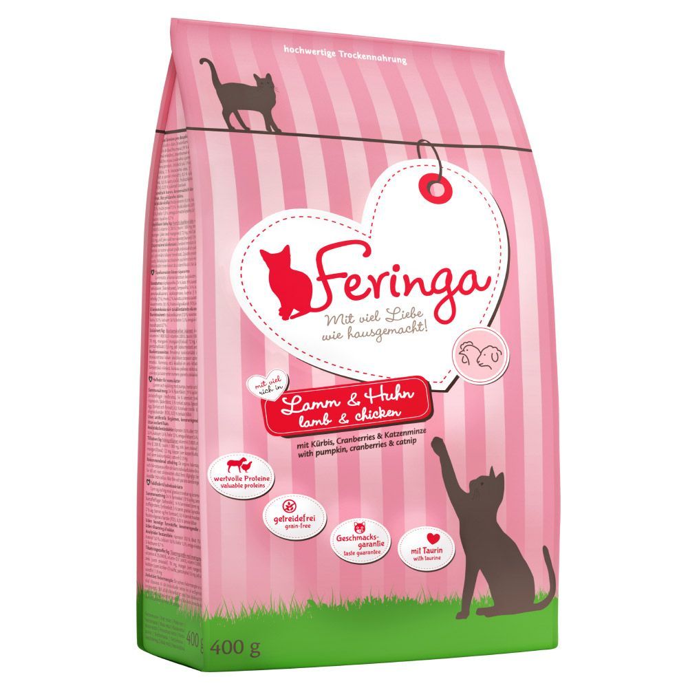 Croquettes chat Feringa Adult agneau, poulet pour chat