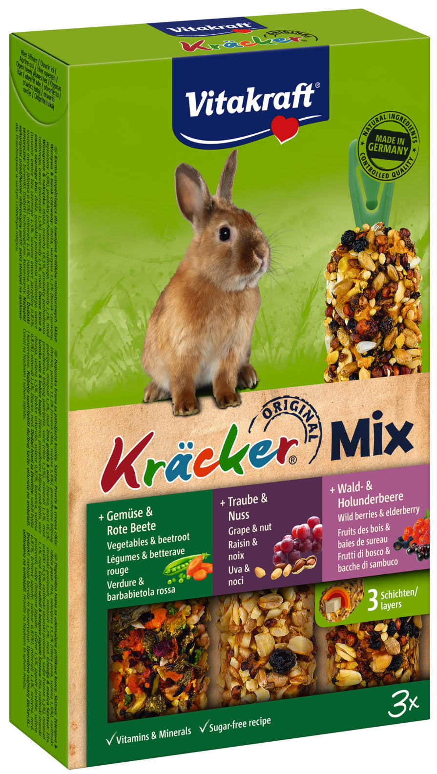 Kräcker Trio-Mix lapins nains