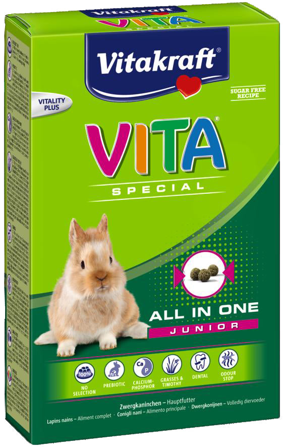Alimentation Vitakraft Vita Special Regular pour lapin nain