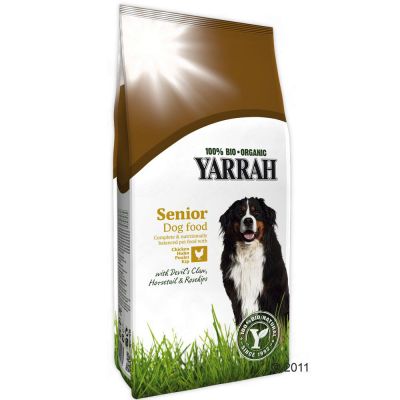 Croquette chien Yarrah sans gluten Senior