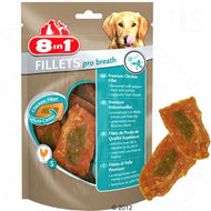 Friandises chien Fillets Pro Breath de 8in1