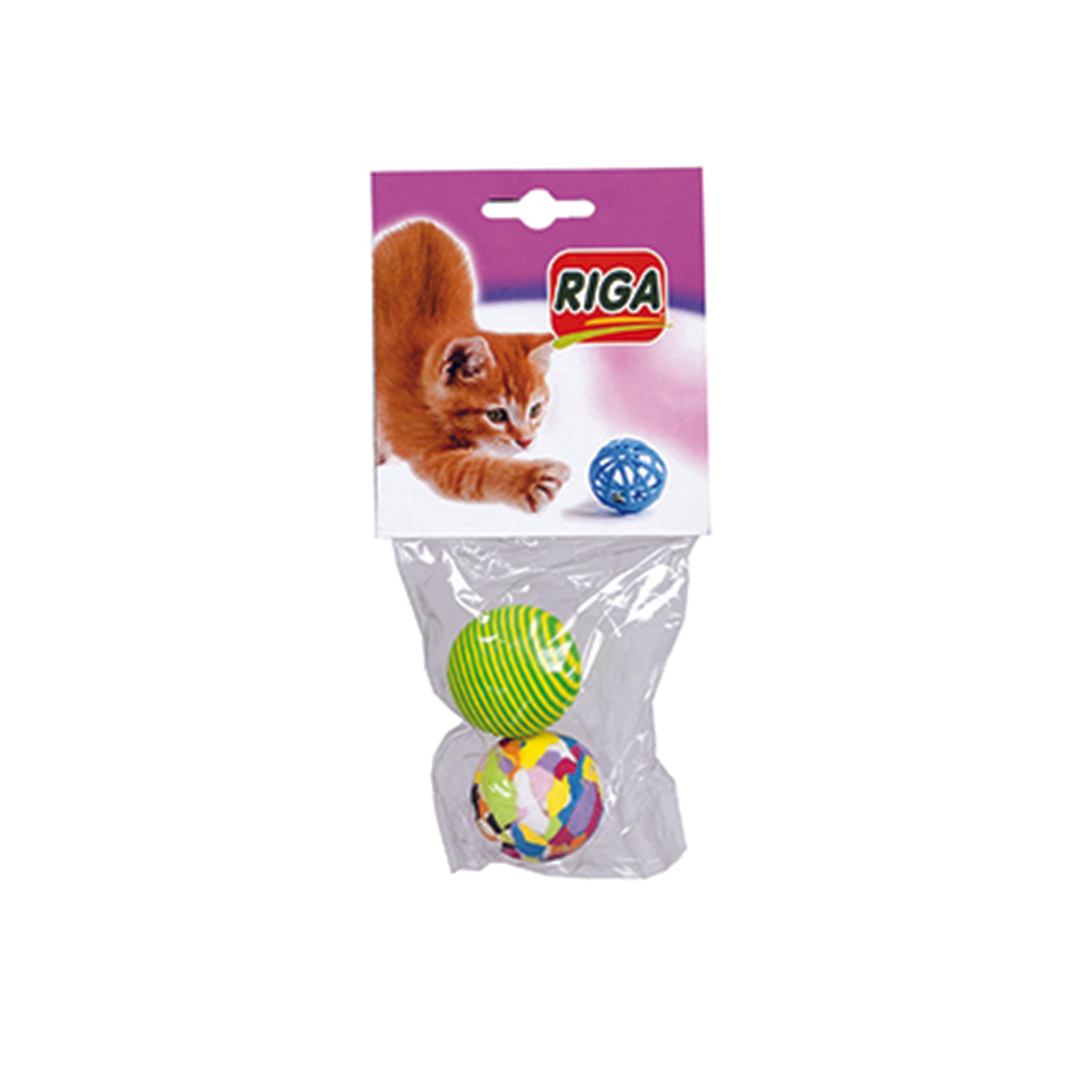Balles multicolores