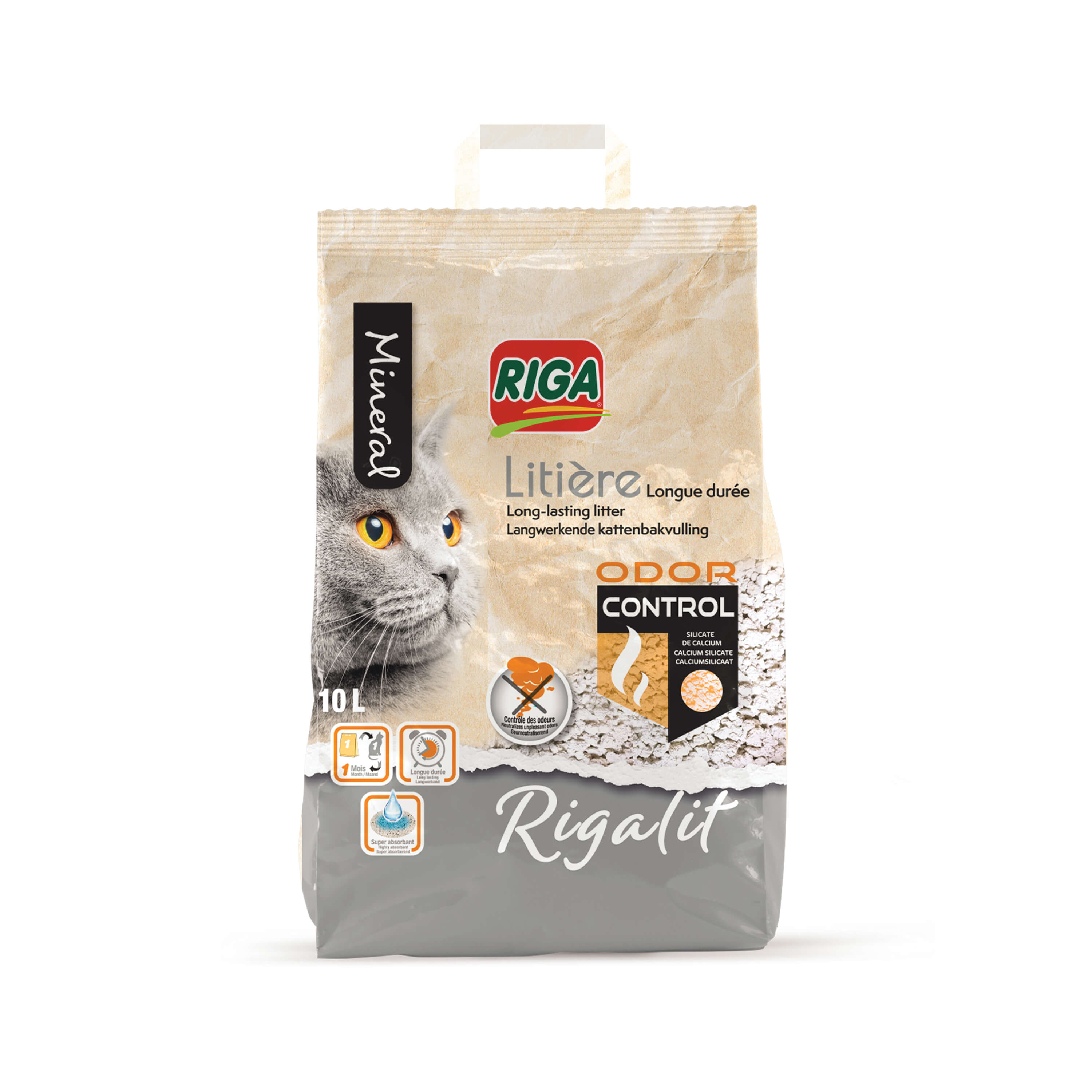 Rigalit ODOR CONTROL non agglomérante