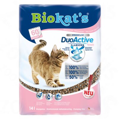 Litière chat Duo Active Fresh de Biokat's