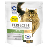 Croquettes chat Perfect Fit™ Senior 7 ans et + riche en poulet pour chats seniors stérilisés