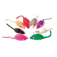 Pack de 8 Jouets Souris Fourrure pour Chat de Zolux