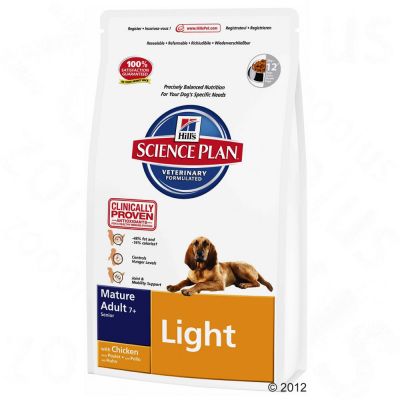 Canine Mature Adult Senior Light