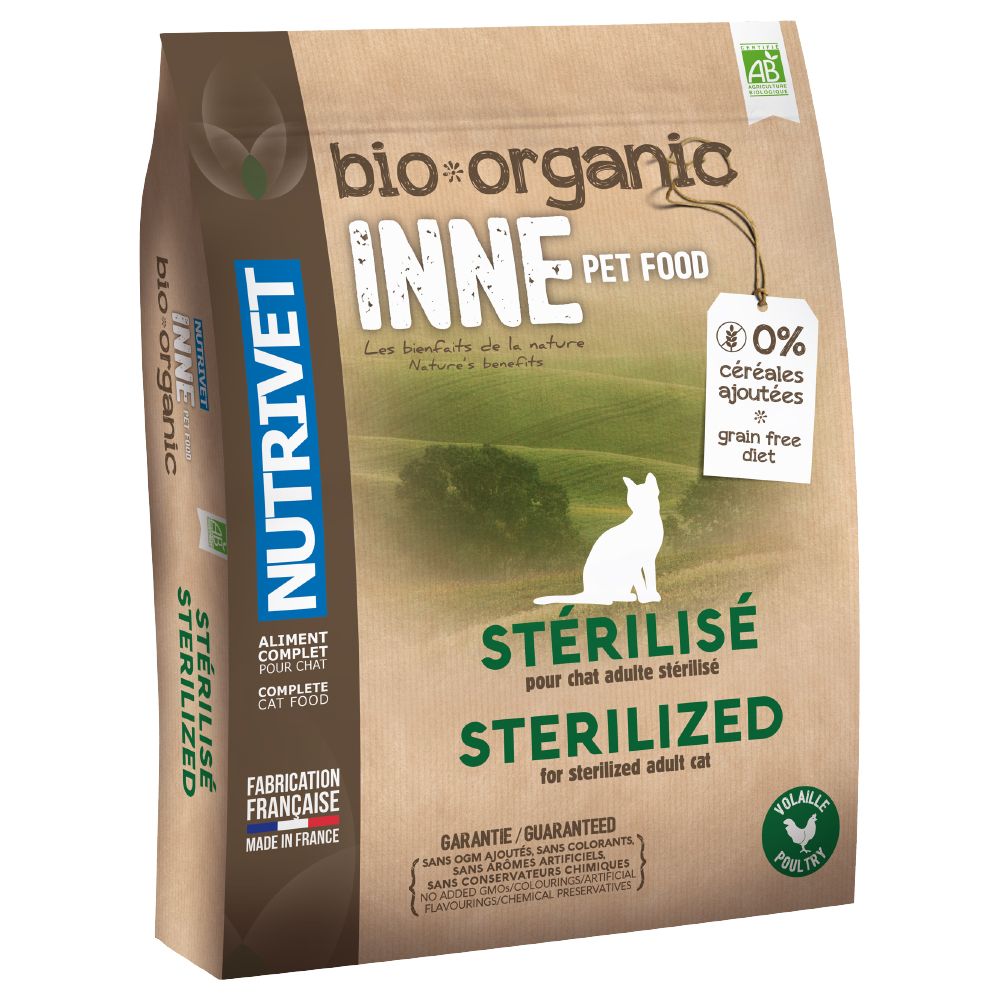 Nutrivet Inne Bio Cat Sterilised pour chat