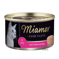 Boîte Miamor Filets Fins 6 x 100 g