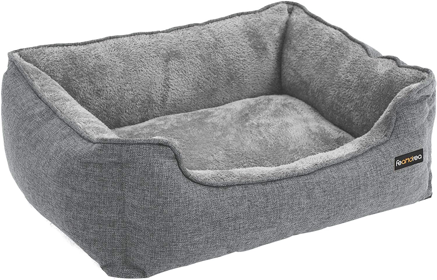 Panier en tissu peluche déhoussable