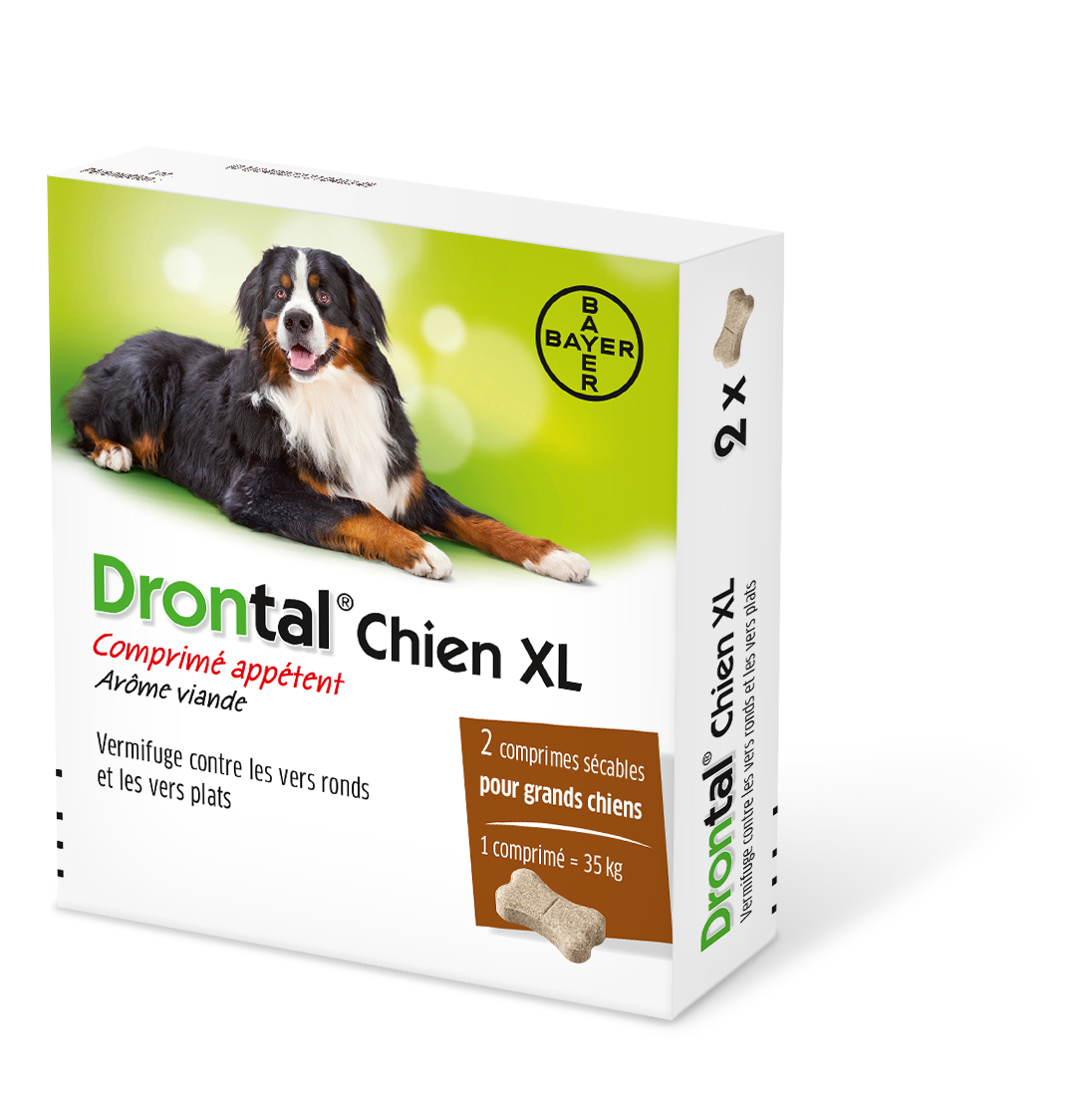 Médicament vétérinaire Drontal® Chien XL de Vetoquinol