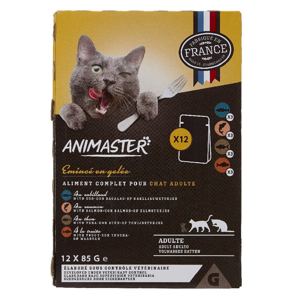 Émincés pour chat adulte