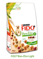 Croquette chien Fido Bien-être Light de Purina