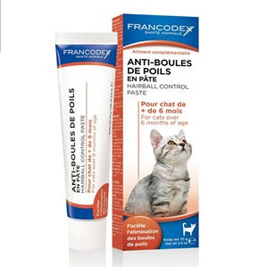 Pâte anti boules de poils