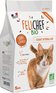 Felichef Croquette BIO sans céréales pour Chat stérilisé