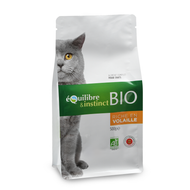 Croquettes pour chat bio de viandes fraîches à la volaille