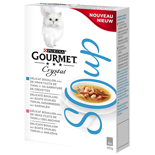 Complément alimentaire pour chat Repas pour chat GOURMET® Crystal Soup